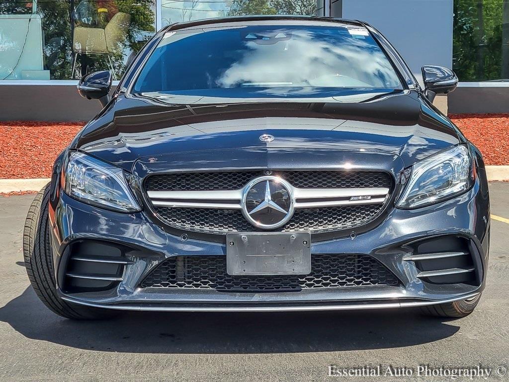used 2021 Mercedes-Benz AMG C 43 car, priced at $37,869