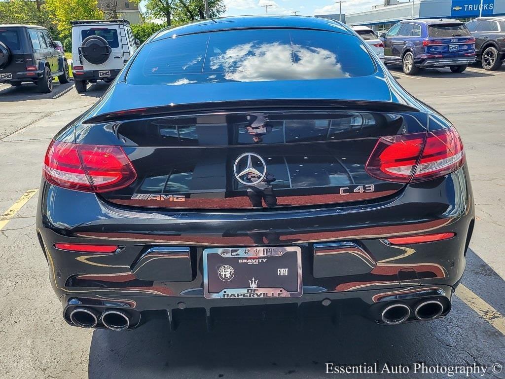 used 2021 Mercedes-Benz AMG C 43 car, priced at $37,869