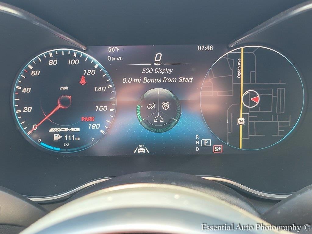 used 2021 Mercedes-Benz AMG C 43 car, priced at $37,869