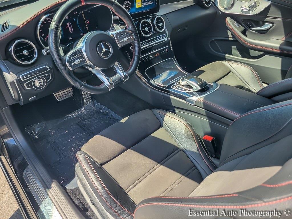 used 2021 Mercedes-Benz AMG C 43 car, priced at $37,869