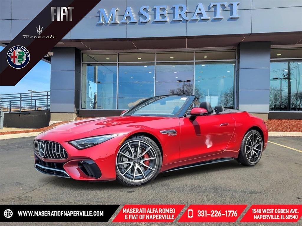used 2022 Mercedes-Benz AMG SL 55 car, priced at $91,989