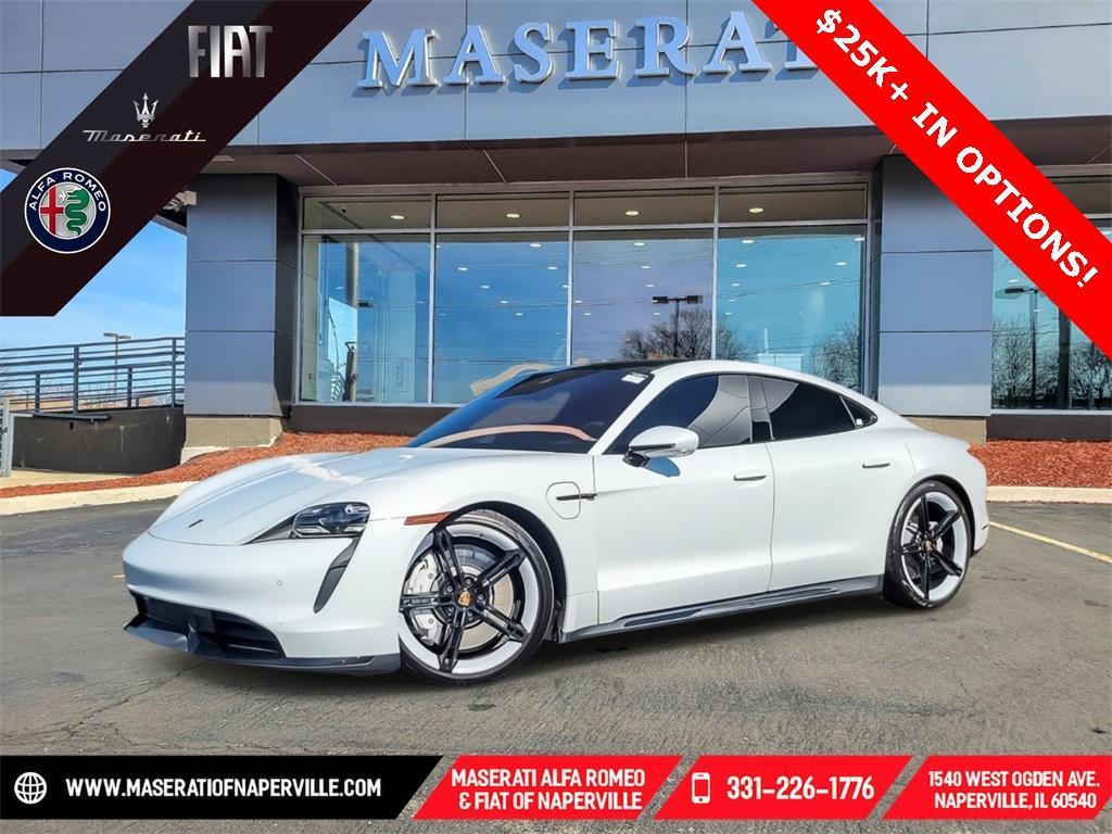 used 2022 Porsche Taycan car, priced at $82,598