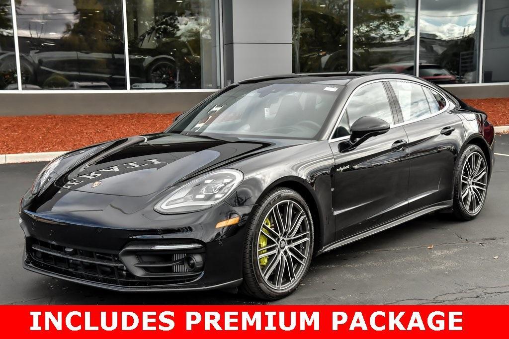 used 2021 Porsche Panamera e-Hybrid car, priced at $75,989