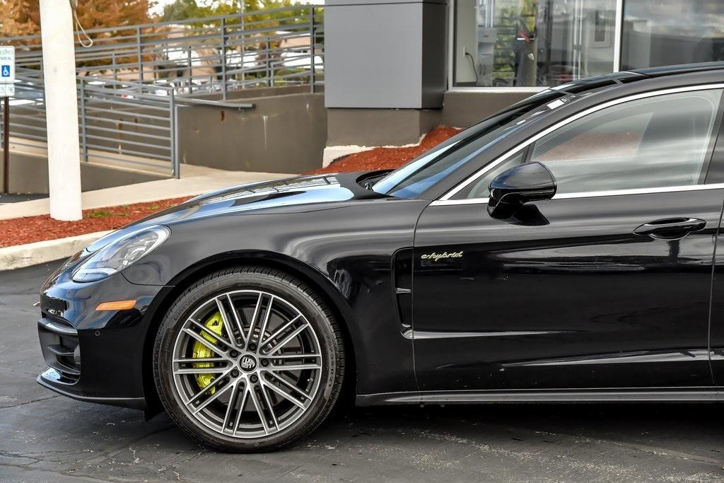 used 2021 Porsche Panamera e-Hybrid car, priced at $75,989