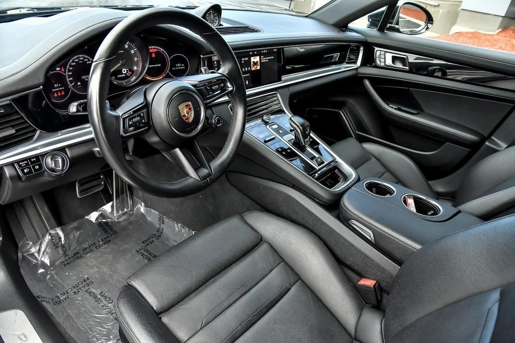 used 2021 Porsche Panamera e-Hybrid car, priced at $75,989