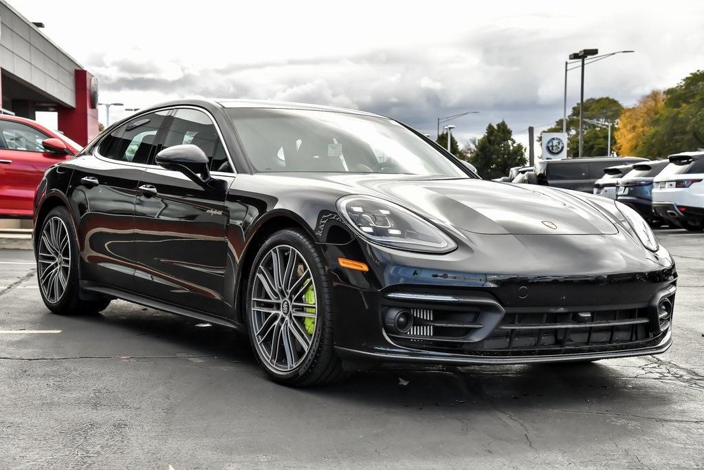 used 2021 Porsche Panamera e-Hybrid car, priced at $75,989