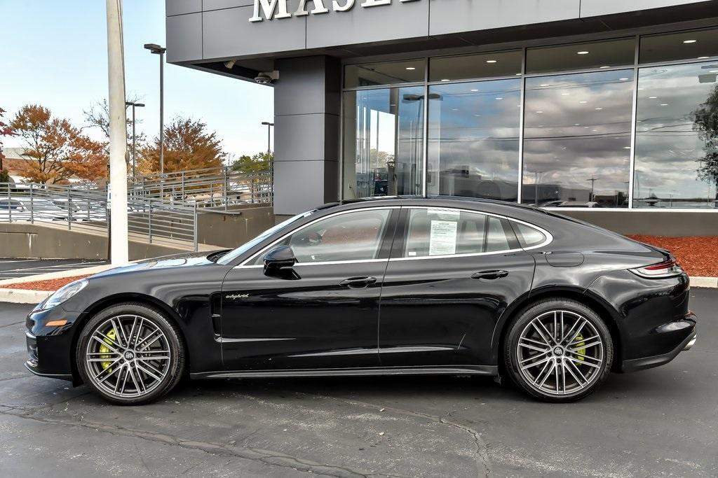 used 2021 Porsche Panamera e-Hybrid car, priced at $75,989