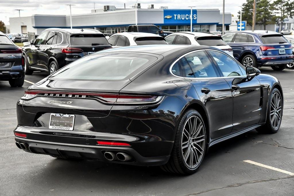 used 2021 Porsche Panamera e-Hybrid car, priced at $75,989