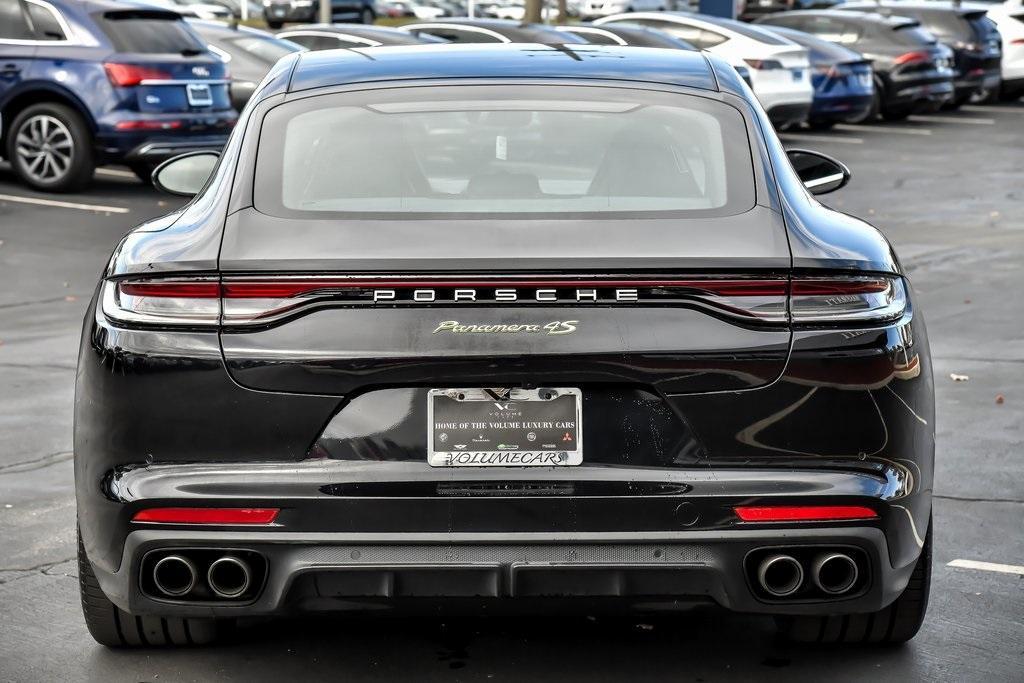 used 2021 Porsche Panamera e-Hybrid car, priced at $75,989