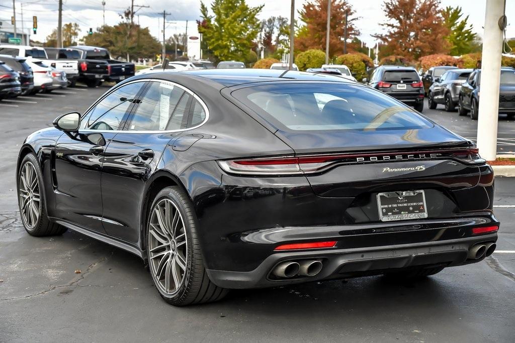 used 2021 Porsche Panamera e-Hybrid car, priced at $75,989