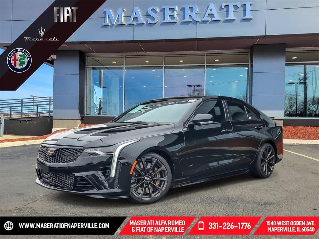 used 2023 Cadillac CT4-V car, priced at $56,389