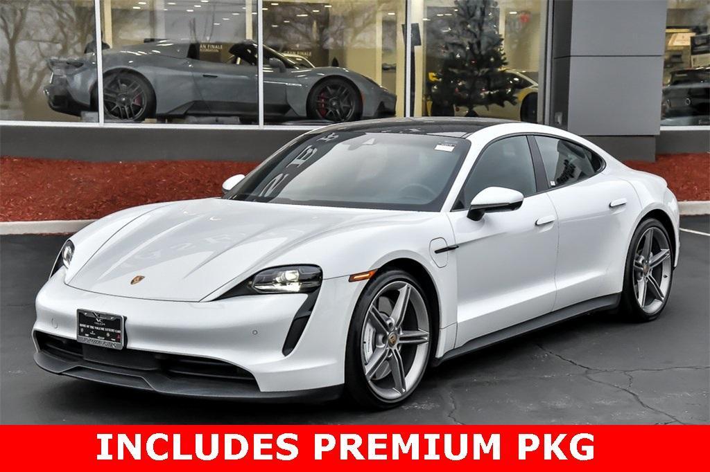 used 2021 Porsche Taycan car, priced at $54,989