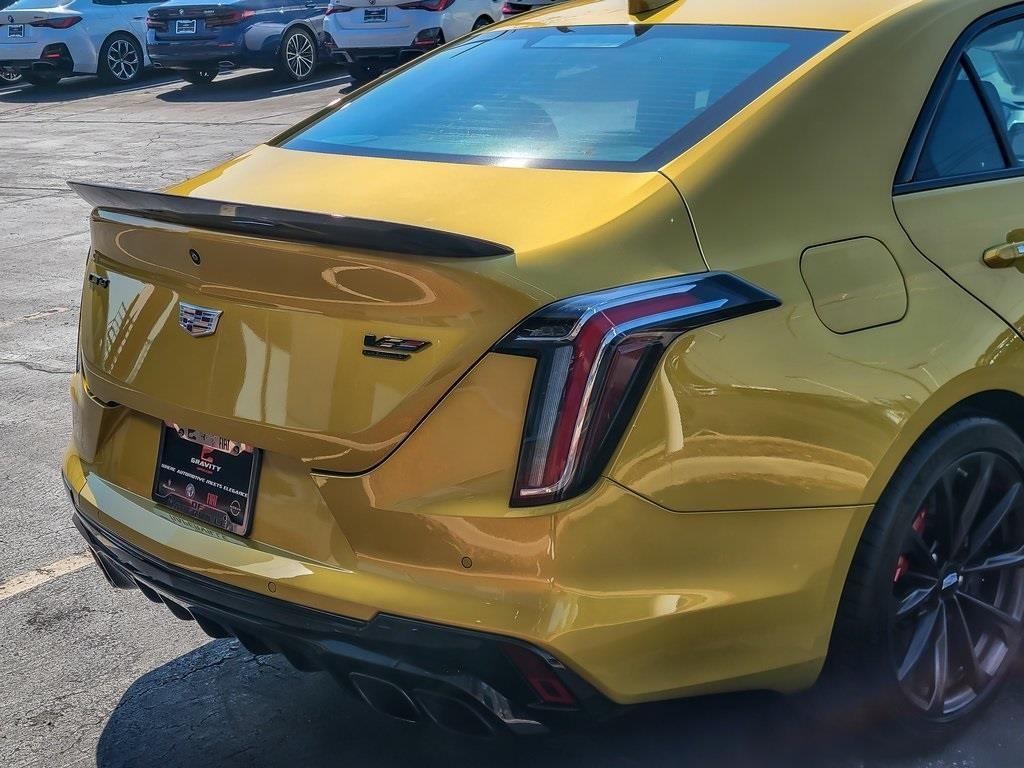 used 2024 Cadillac CT4-V car, priced at $62,289