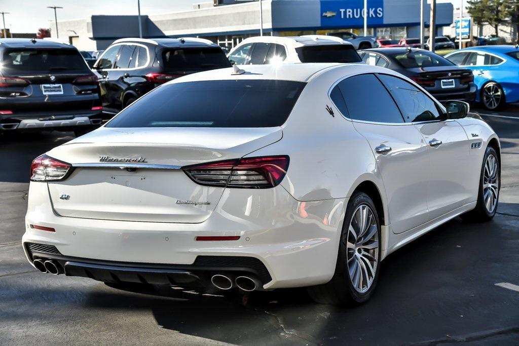 used 2022 Maserati Quattroporte car, priced at $35,489