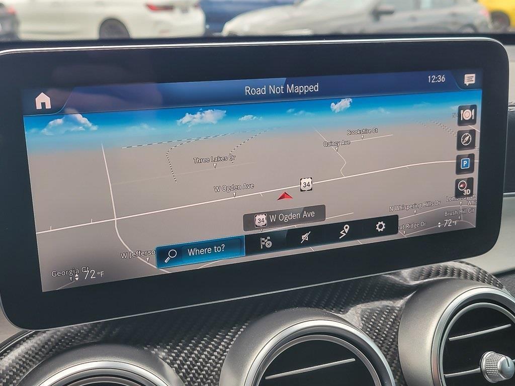 used 2020 Mercedes-Benz AMG GLC 43 car, priced at $35,998