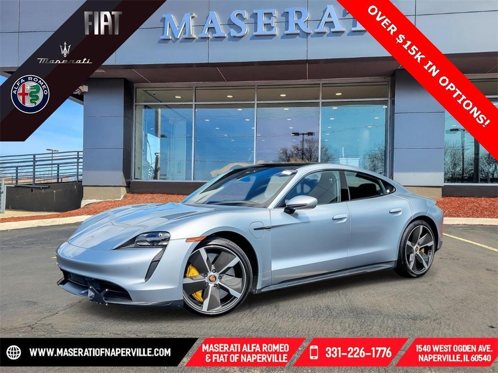 used 2020 Porsche Taycan car, priced at $77,269
