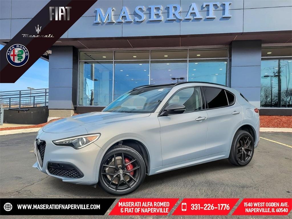 used 2021 Alfa Romeo Stelvio car, priced at $20,998