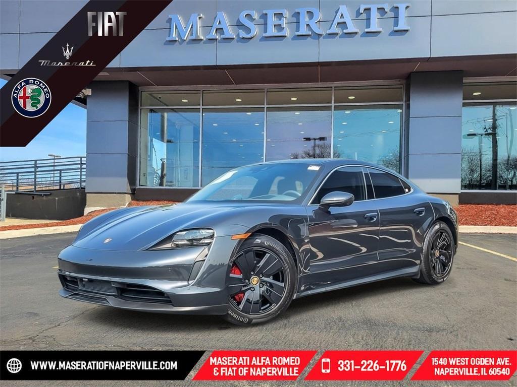 used 2022 Porsche Taycan car, priced at $66,189