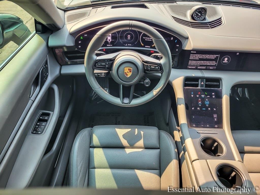 used 2022 Porsche Taycan car, priced at $66,189