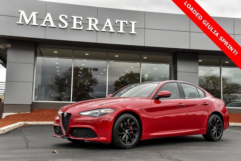 used 2022 Alfa Romeo Giulia car, priced at $22,649