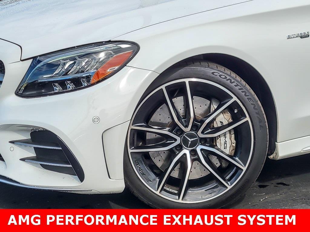 used 2023 Mercedes-Benz AMG C 43 car, priced at $45,449
