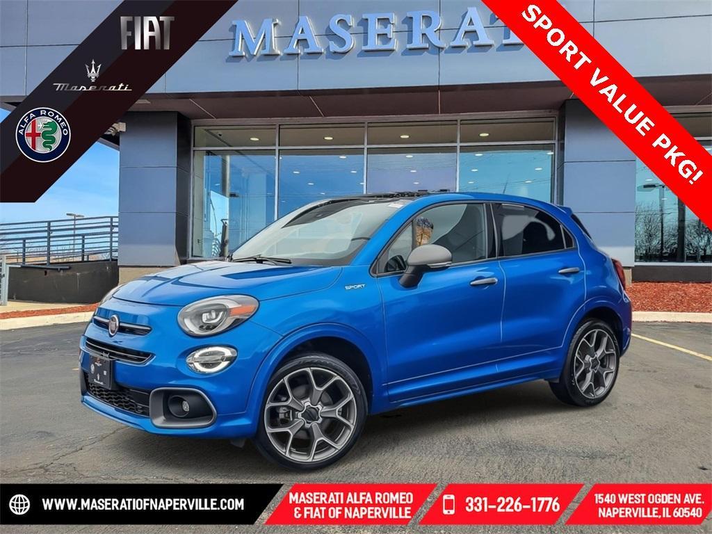 used 2021 FIAT 500X car, priced at $16,599
