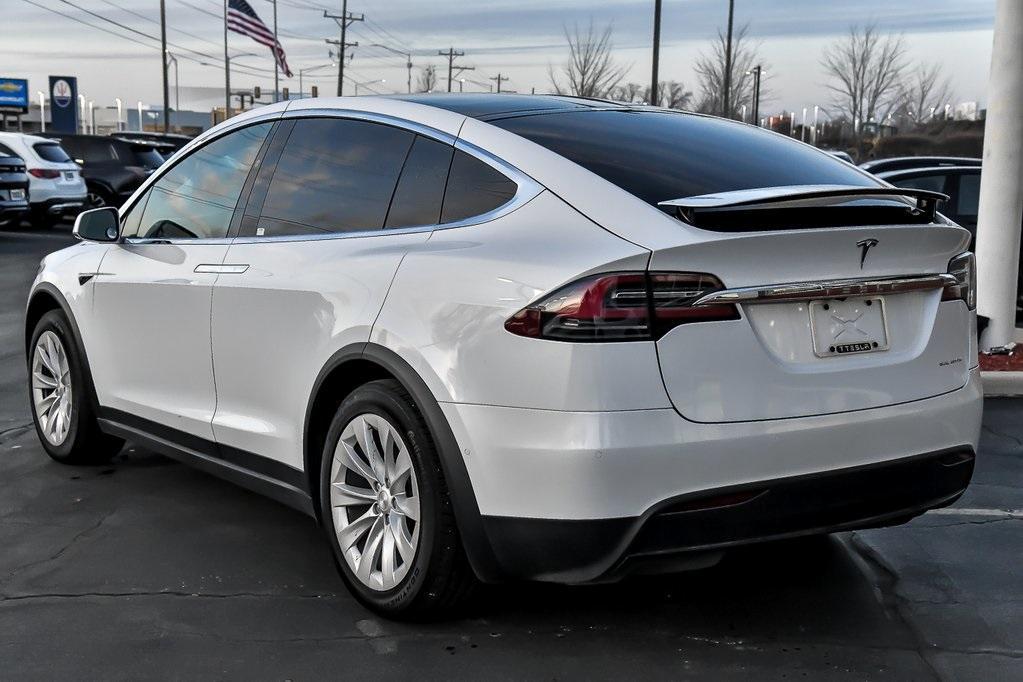 used 2021 Tesla Model X car, priced at $42,439