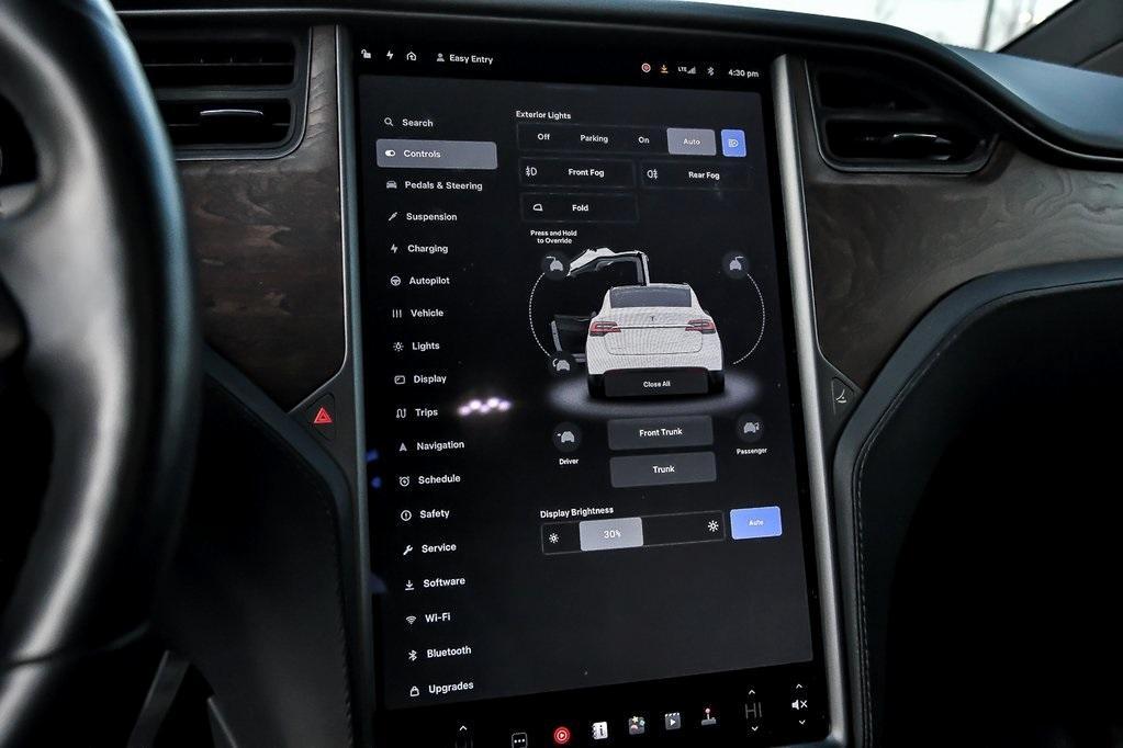 used 2021 Tesla Model X car, priced at $42,439