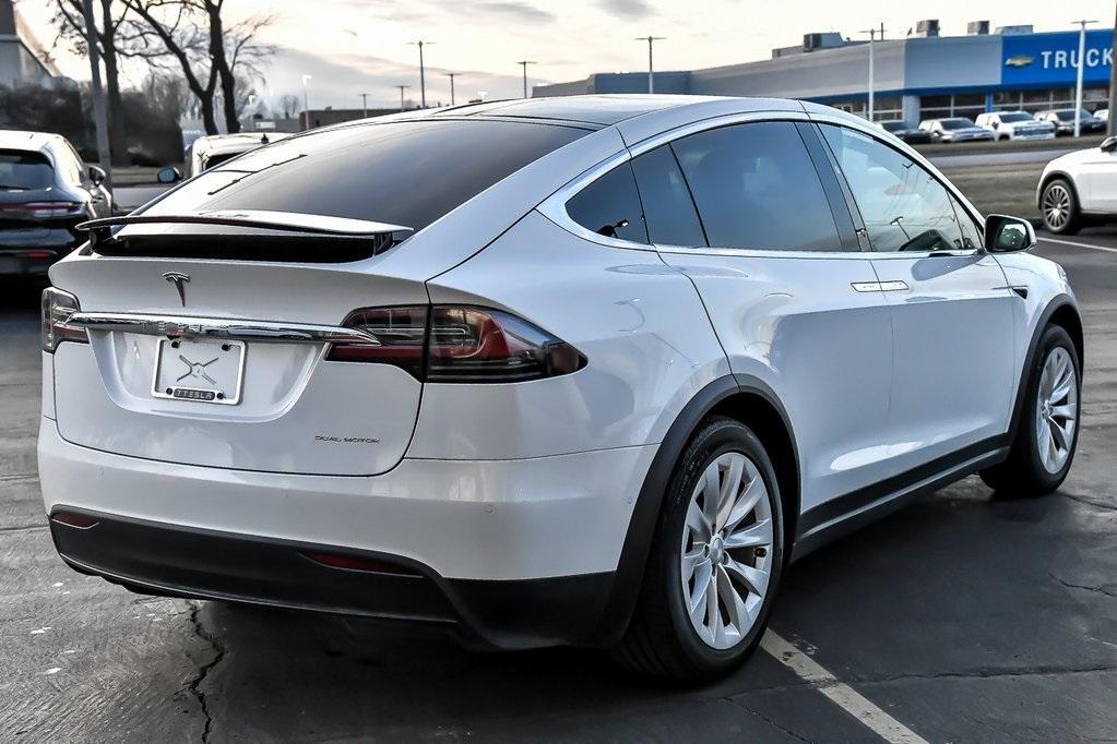 used 2021 Tesla Model X car, priced at $42,439