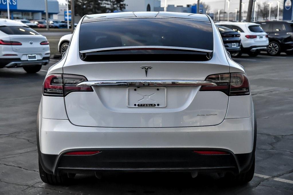 used 2021 Tesla Model X car, priced at $42,439