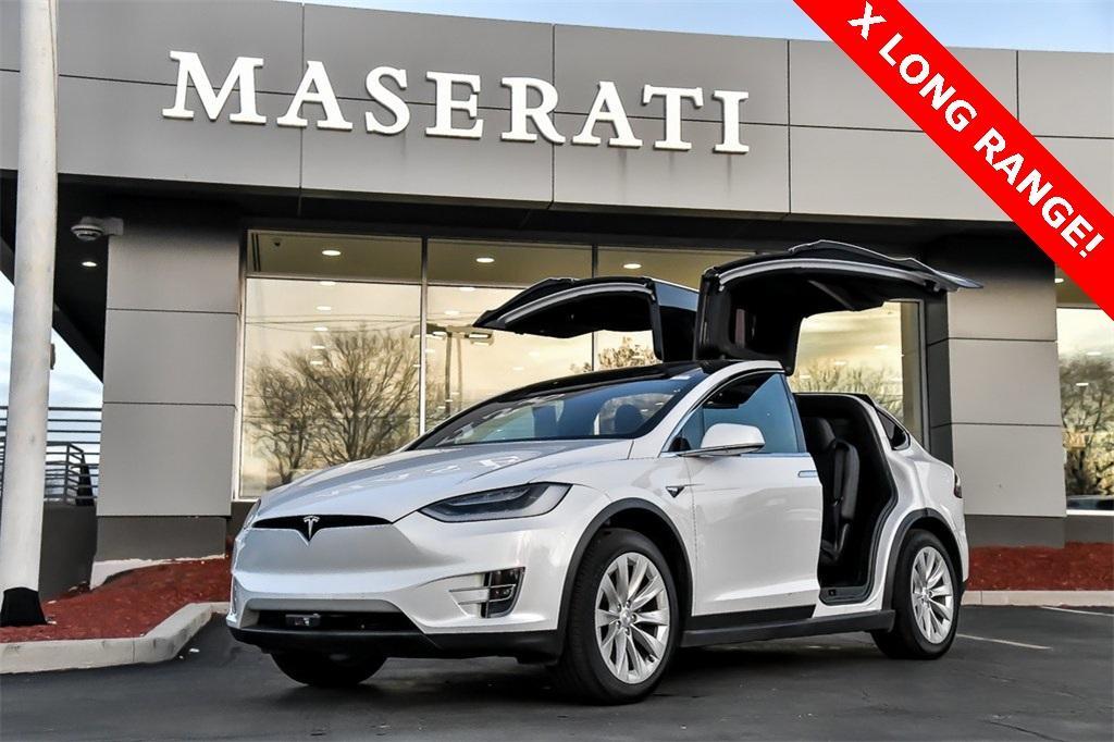 used 2021 Tesla Model X car, priced at $42,439