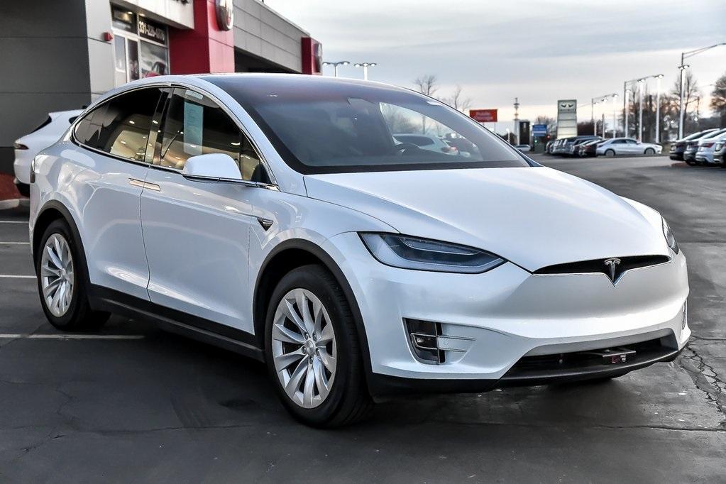 used 2021 Tesla Model X car, priced at $42,439