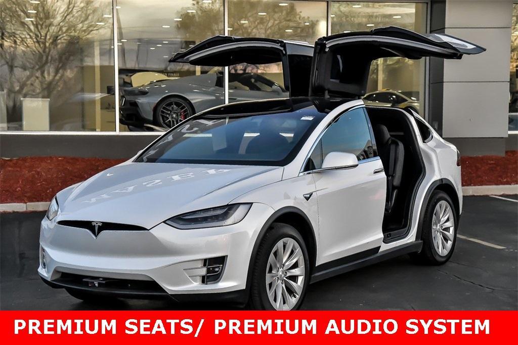 used 2021 Tesla Model X car, priced at $42,439