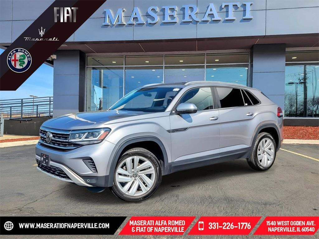 used 2021 Volkswagen Atlas Cross Sport car, priced at $19,689