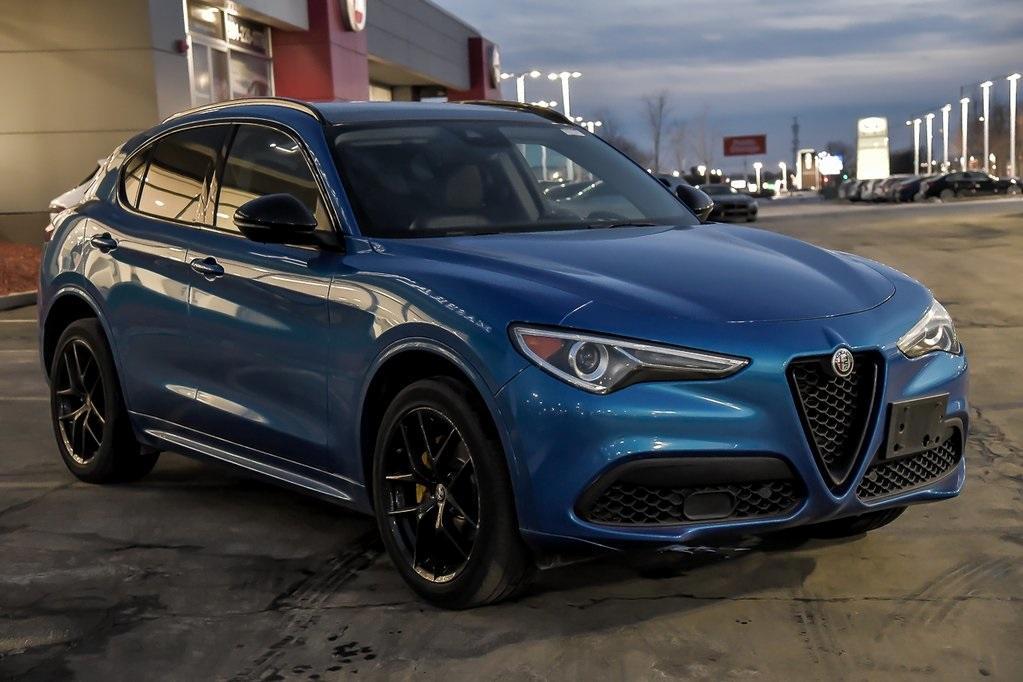 used 2021 Alfa Romeo Stelvio car, priced at $23,179