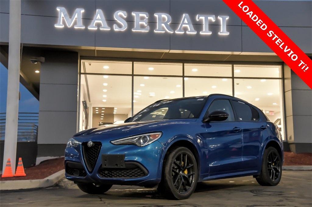 used 2021 Alfa Romeo Stelvio car, priced at $22,159