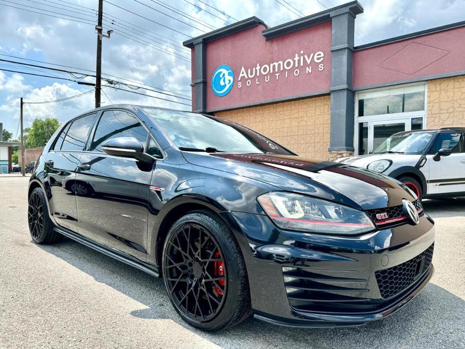 used 2017 Volkswagen Golf GTI car, priced at $17,995