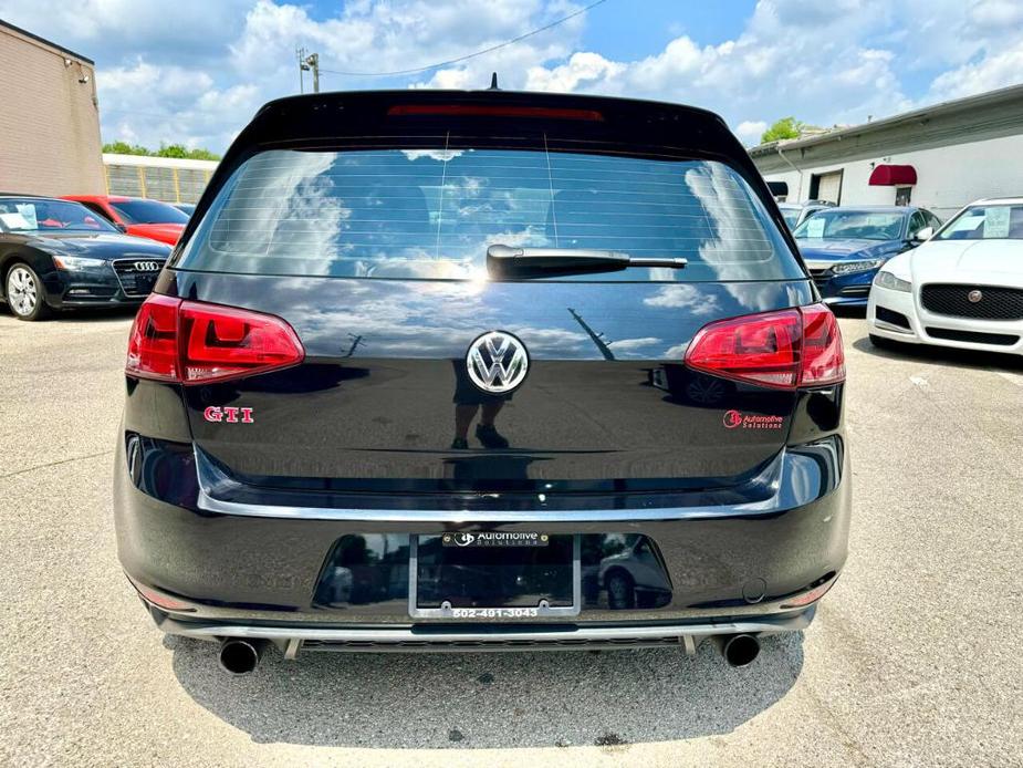 used 2017 Volkswagen Golf GTI car, priced at $17,995