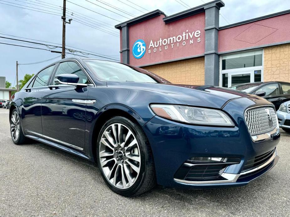 used 2017 Lincoln Continental car, priced at $14,995