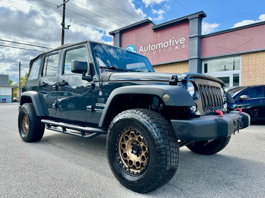 used 2018 Jeep Wrangler JK Unlimited car, priced at $17,995