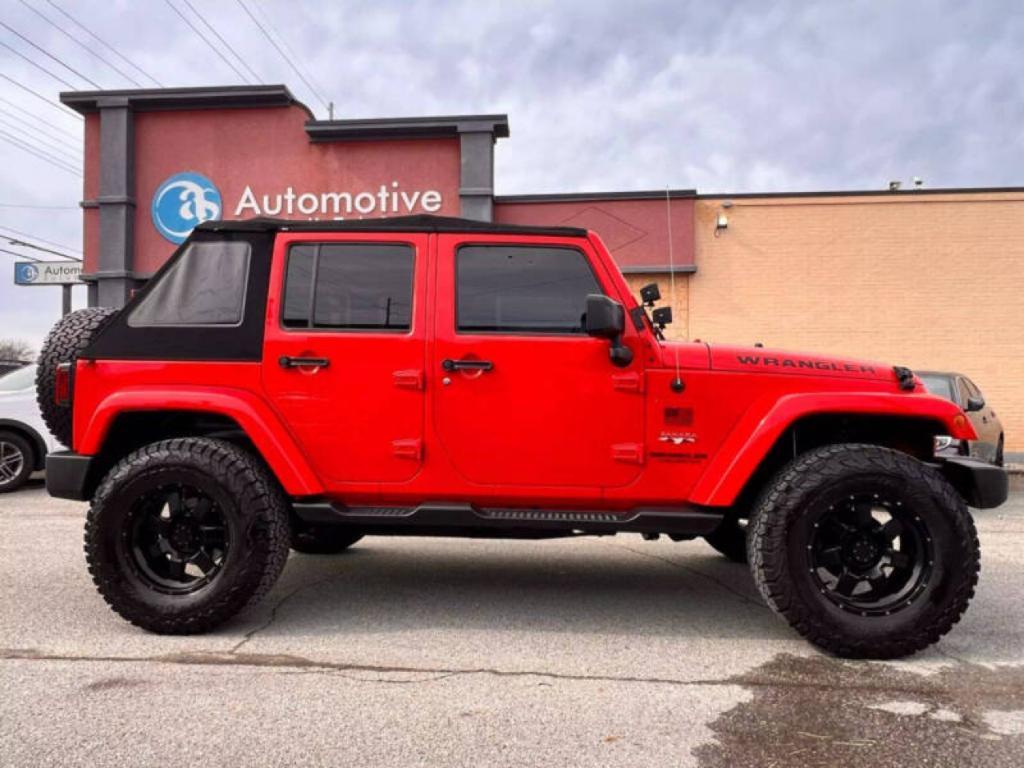 used 2017 Jeep Wrangler Unlimited car, priced at $14,995