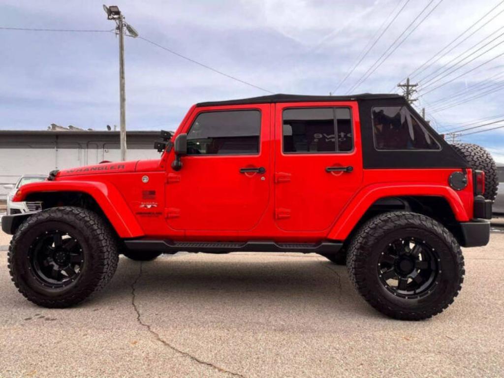 used 2017 Jeep Wrangler Unlimited car, priced at $14,995