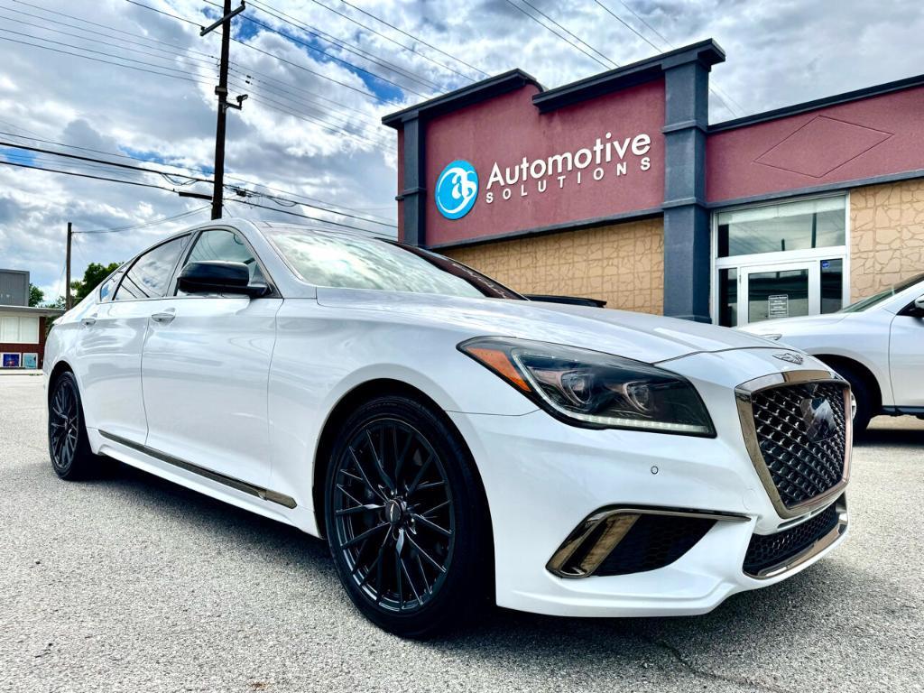 used 2018 Genesis G80 car, priced at $17,995