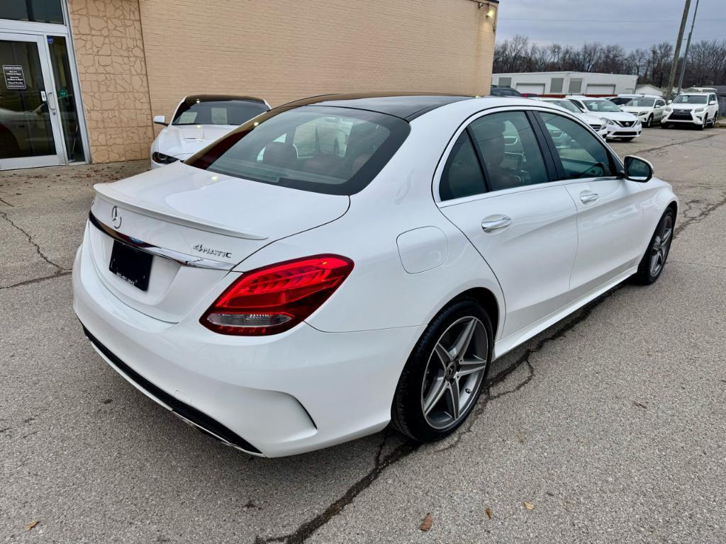 used 2018 Mercedes-Benz C-Class car, priced at $16,995