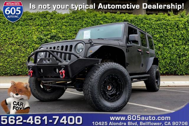 used 2016 Jeep Wrangler Unlimited car, priced at $17,348