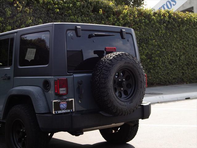 used 2014 Jeep Wrangler Unlimited car, priced at $15,276