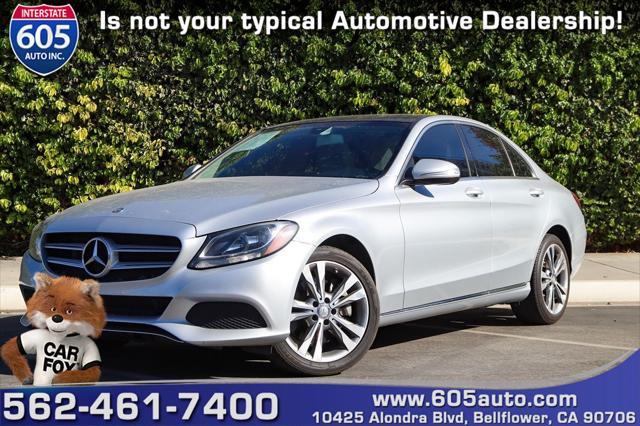 used 2015 Mercedes-Benz C-Class car, priced at $14,385