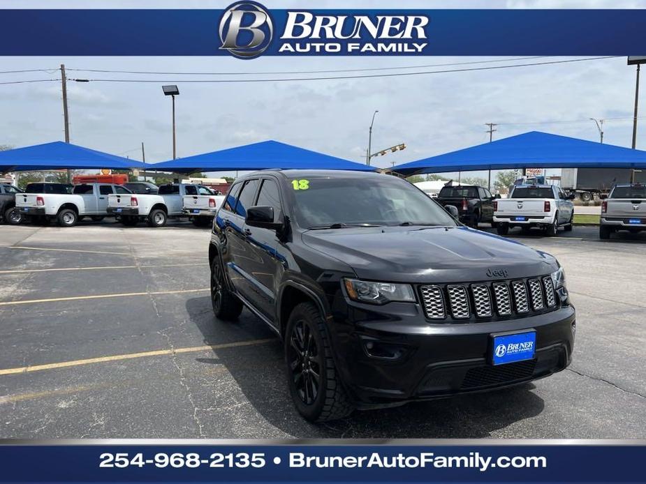 used 2018 Jeep Grand Cherokee car, priced at $21,691