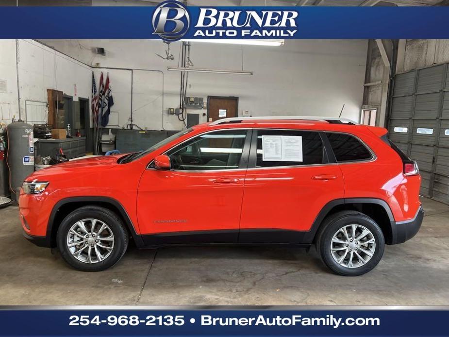used 2021 Jeep Cherokee car, priced at $24,993