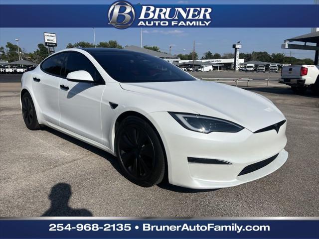 used 2023 Tesla Model S car, priced at $73,794